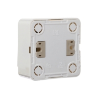 Выключатель Luazon Lighting "Лига", 10 А, 2 клавиши, накладной, c подсветкой, белый Выключатель Luazon Lighting "Лига", 10 А, 2 клавиши, накладной, c подсветкой, белый