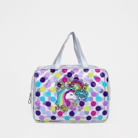 Набор косметичек для бассейна, 2 в 1, цвет серебряный/разноцветный Набор косметичек для бассейна, 2 в 1, цвет серебряный/разноцветный