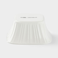 Форма для выпечки из жаропрочной керамики Доляна &laquo;Маффин&raquo;, 11&times;5 см, цвет белый