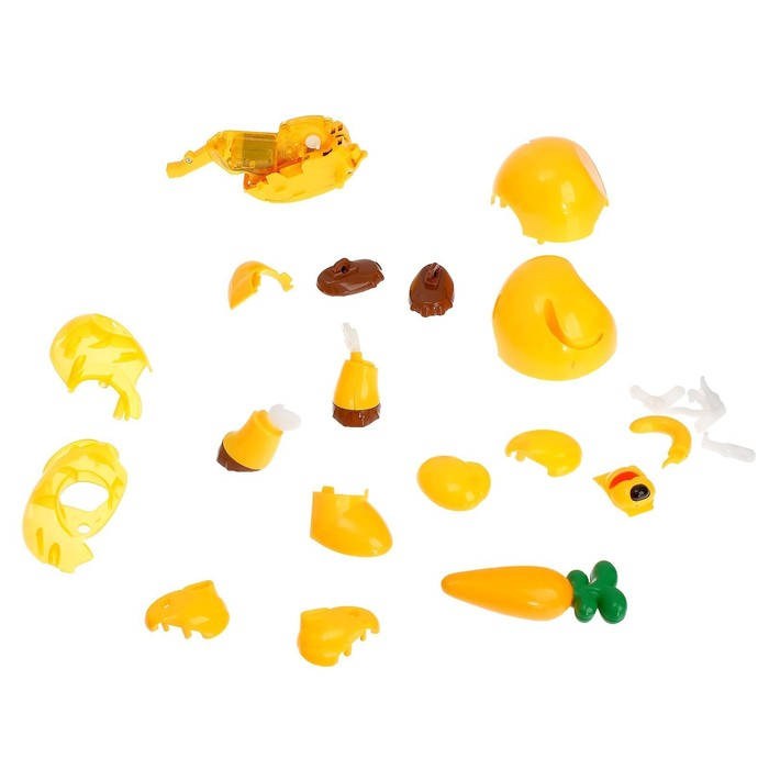 Робот &laquo;Котик&raquo; Эврики, электронный конструктор, интерактивный: сенсорный, на батарейках, 20 деталей