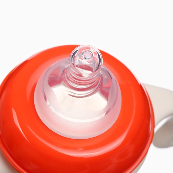 Бутылочка для кормления Крошка Я &laquo;Baby time collection&raquo;, широкое горло, от 6 мес., 240 мл, цвет бежевый