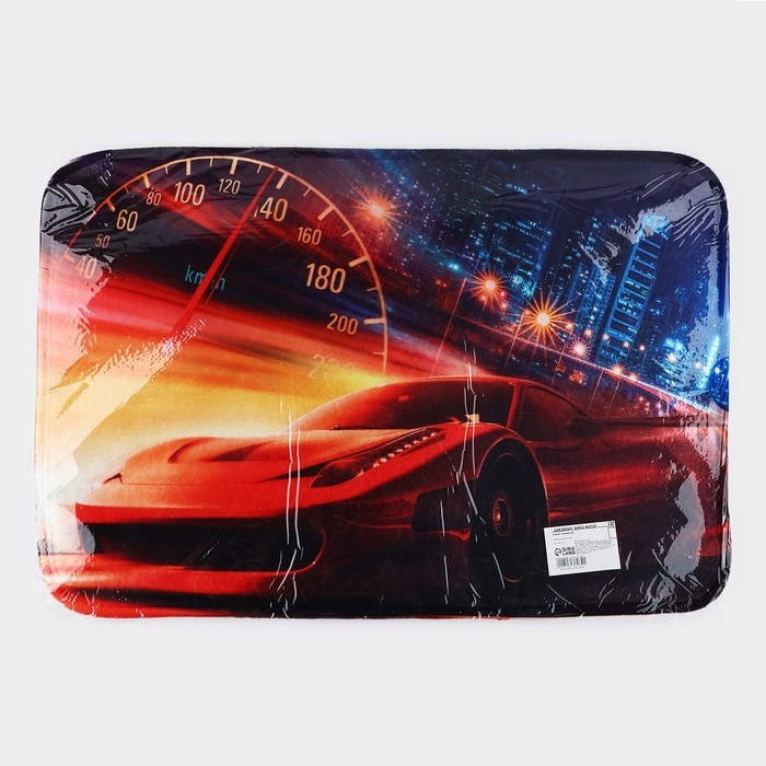 Коврик придверный "Машина", 40 х 60 см