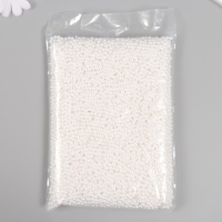 Набор бусин "Жемчуг" d 4 мм, 250 гр, белый Набор бусин "Жемчуг" d 4 мм, 250 гр, белый