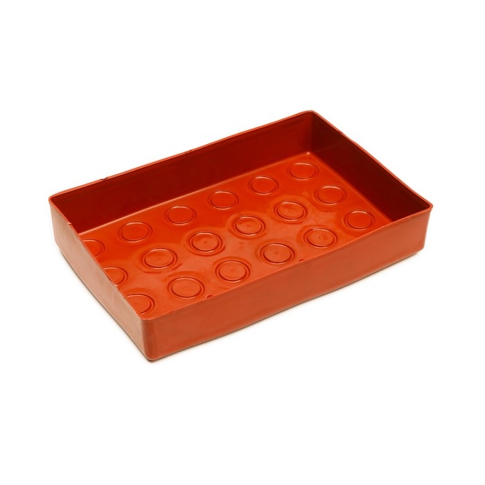 Набор для рассады: стаканы по 70 мл (24 шт.), поддон 29,5 &times; 20 см, МИКС