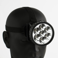 Фонарь налобный "Мастер К.", 7 LED, 1 режим, 7.5 х 6.3 см, 3 АА Фонарь налобный "Мастер К.", 7 LED, 1 режим, 7.5 х 6.3 см, 3 АА