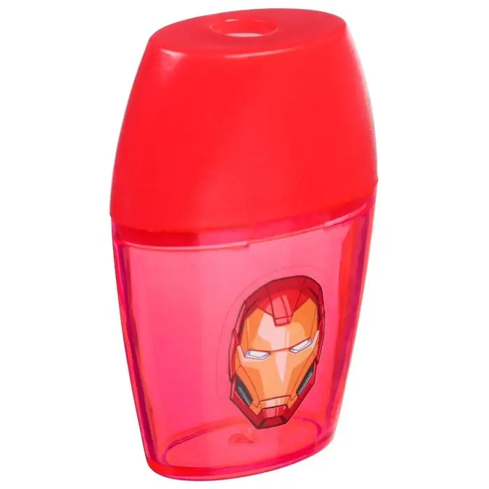 Точилка пластиковая, красная, &laquo;Мстители&raquo;