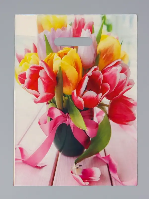 Пакет подарочный &laquo;Сиеста&raquo;, полиэтиленовый с вырубной ручкой, 29&times;40 см, 35 мкм