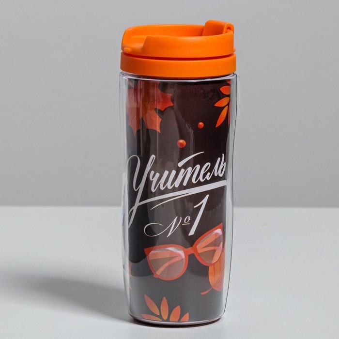 Подарочный набор &laquo;С днём учителя&raquo;: ежедневник А5, 80 листов, термостакан 350 мл