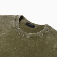 Футболка мужская MIST из вареного хлопка, цв. зеленый, р-р XL