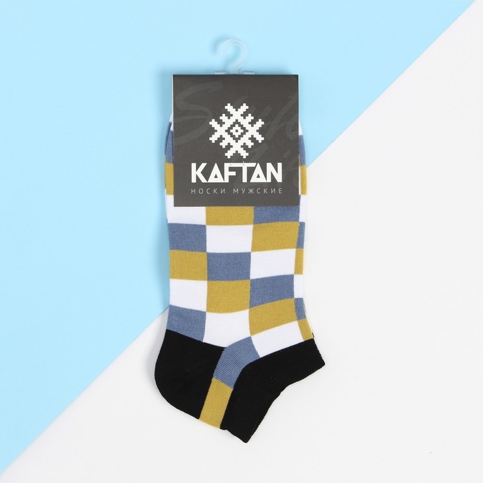 Носки мужские KAFTAN Носки мужские KAFTAN "Геометрия" размер 41-44 (27-29 см) цвет МИКС