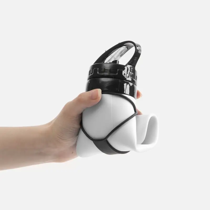 Складная бутылка для воды Langfossen, белая