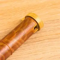 Сувенирный музыкальный инструмент "Флейта" бамбук, цв. коричневый, 40х3х3 см