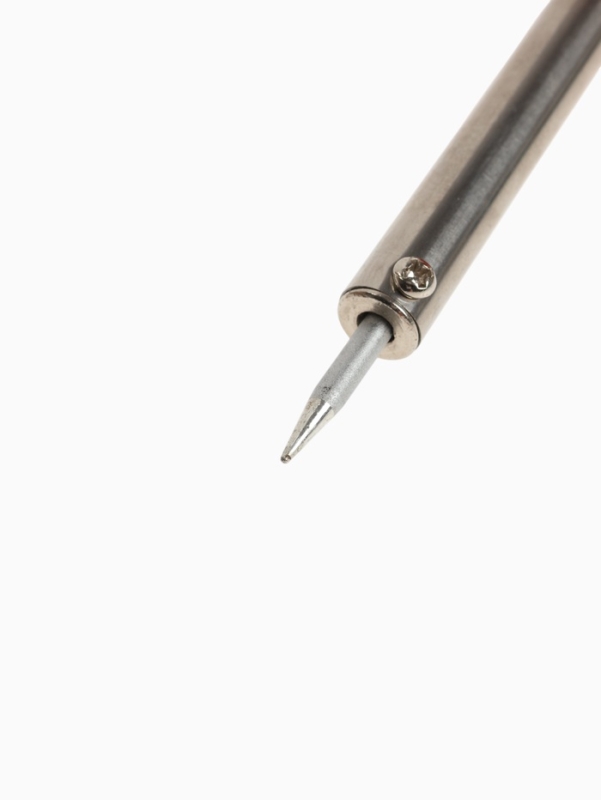 Паяльный набор ТУНДРА, паяльник 30 Вт, подставка, жало, паста, припой, 5 предметов