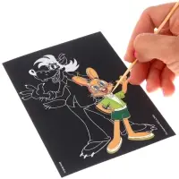 Гравюра детская, 2 штуки, со стекой, Ну, погоди!