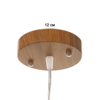 Светильник BayerLux ЭКО "Лика" 1х40Вт Е27 коричневый 25х25х100см