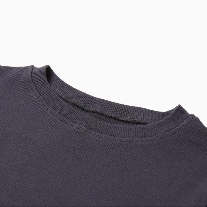 Лонгслив с пажами, размер 42 серый