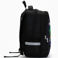 Рюкзак каркасный ArtFox STUDY, 39х30х14 см, унив "Пиксели"