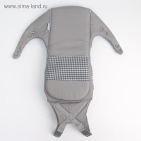 Рюкзак-кенгуру для малыша &laquo;Дискавери&raquo;, 5 в 1, от 2 до 15 кг., цвет серый