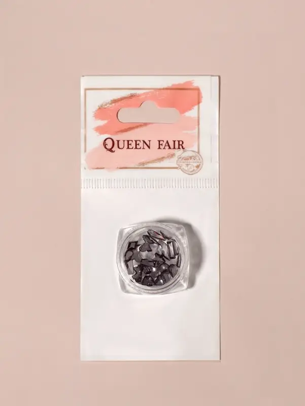 Фигурки для декора, объёмные, фиолетовые, полупрозрачные