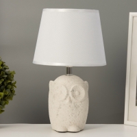 Настольная лампа "Майа" 1х40Вт Е14 белый 20х20х32,5см