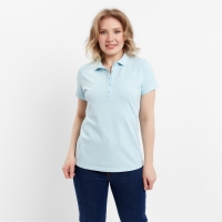Футболка (поло) женская MINAKU REGULAR FIT: цвет голубой, р-р 48 Футболка (поло) женская MINAKU REGULAR FIT: цвет голубой, р-р 48