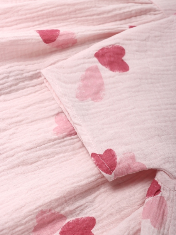 Платье детское KAFTAN "Сердечки" рост 122