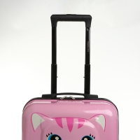 Чемодан детский 32 л (S) HappyAnt, отдел на молнии, цвет розовый Чемодан детский 32 л (S) HappyAnt, отдел на молнии, цвет розовый