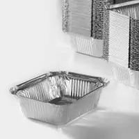 Форма из фольги для выпечки и запекания Доляна, 430 мл, 14&times;11,5&times;4,5 см