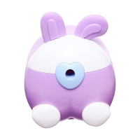 Точилка механическая с контейнером, Ушки сиреневый/белый Точилка механическая с контейнером, Ушки сиреневый/белый