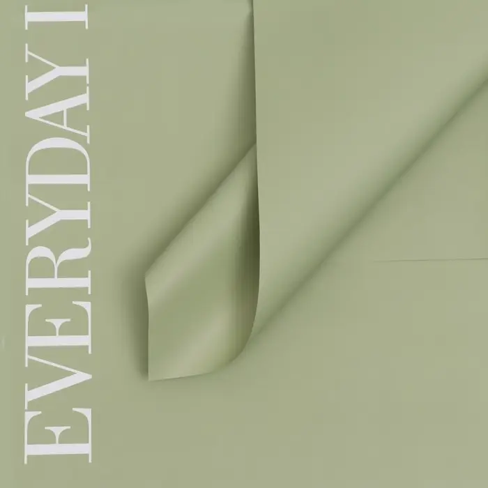 Плёнка в листах для цветов и декора, зеленый, 58&times;58 см