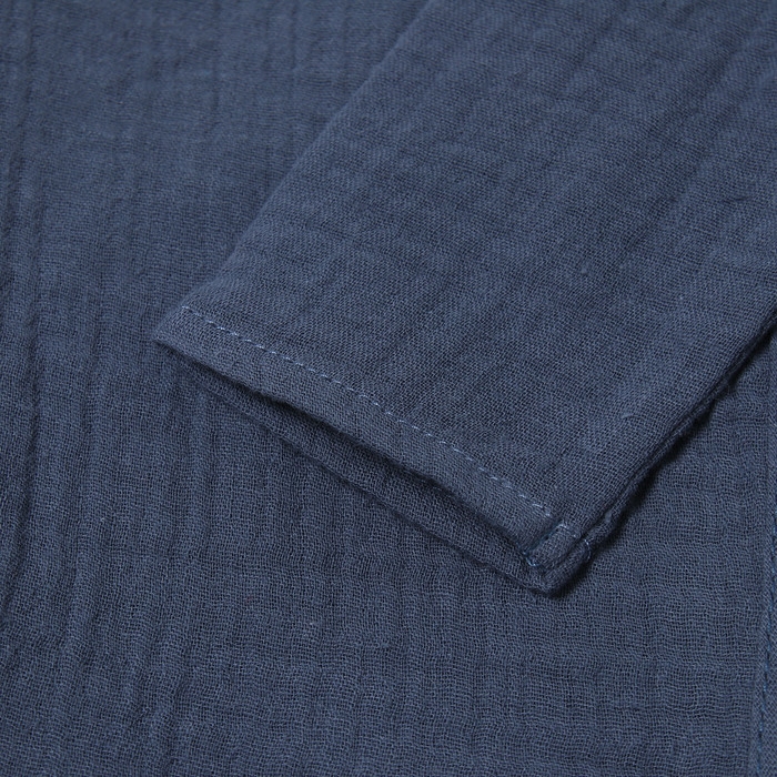 Распашонка детская, цвет тёмно-синий, рост 56 см