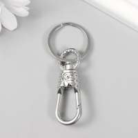 Брелок металл "Карабин с резьбой" 7х1,8 см Брелок металл "Карабин с резьбой" 7х1,8 см