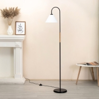 Торшер "Арбат" 1х15Вт Е27 МОДЕЛЬ: BR 01021 черный/белый