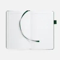 Ежедневник White Shall, недатированный, бело-зеленый