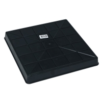 Поддон для рассады, 26,5 × 26,5 × 3 см, пластик, чёрный Поддон для рассады, 26,5 × 26,5 × 3 см, пластик, чёрный