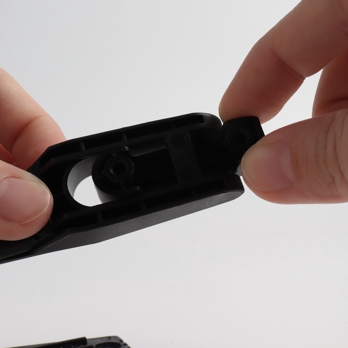 Ручка для чемодана, 22 &times; 2,5 см, цвет чёрный