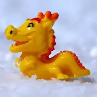 Миниатюра кукольная &laquo;Дракон&raquo;, набор 2 шт., размер 1 шт. &mdash; 2,8 &times; 3,2 см