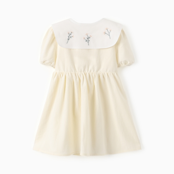 Платье для девочки MINAKU, цвет айвори, рост 92-98