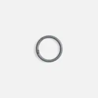 Карабин-кольцо Claus, L, серый