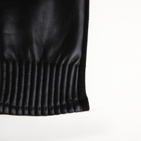 Перчатки женские, безразмерные, без утеплителя, цвет чёрный Перчатки женские, безразмерные, без утеплителя, цвет чёрный