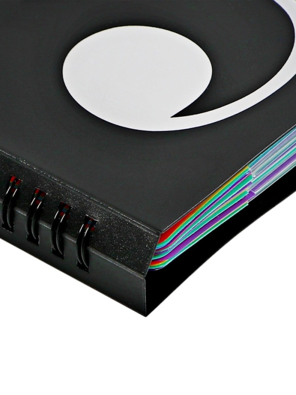 Нотная папка - 20 файлов 40 листов черная