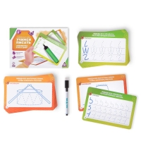 Развивающий набор пиши-стирай &laquo;Учимся писать элементы букв и цифр&raquo;, 20 карт