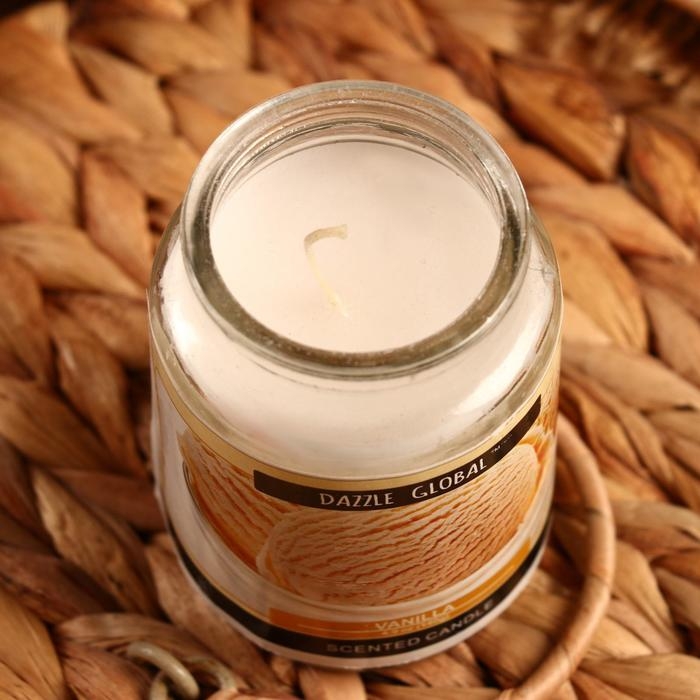 Свеча в банке "Ваниль" 11х5,5 см 140 мл