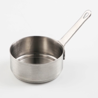 Ковш из нержавеющей стали, 120 мл, 7&times;7&times;3,5, марка стали 304, металлическая ручка, цвет серебряный