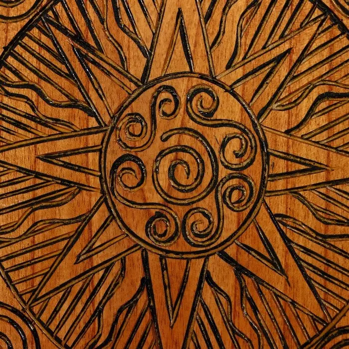 Подвесной декор "Солнце" джампинис 30х3х60 см