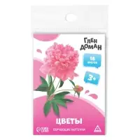 Обучающие карточки по методике Глена Домана &laquo;Цветы&raquo;, 8 карт, 3+