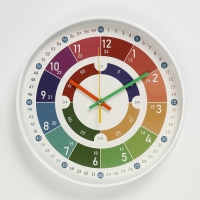 Часы настенные интерьерные &laquo;Секунда&raquo;, плавный ход, d-30 см