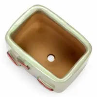 Декоративный горшок для цветов &laquo;Арбуз&raquo;, 10.5&times;7.5&times;8 см, керамический, Greengo