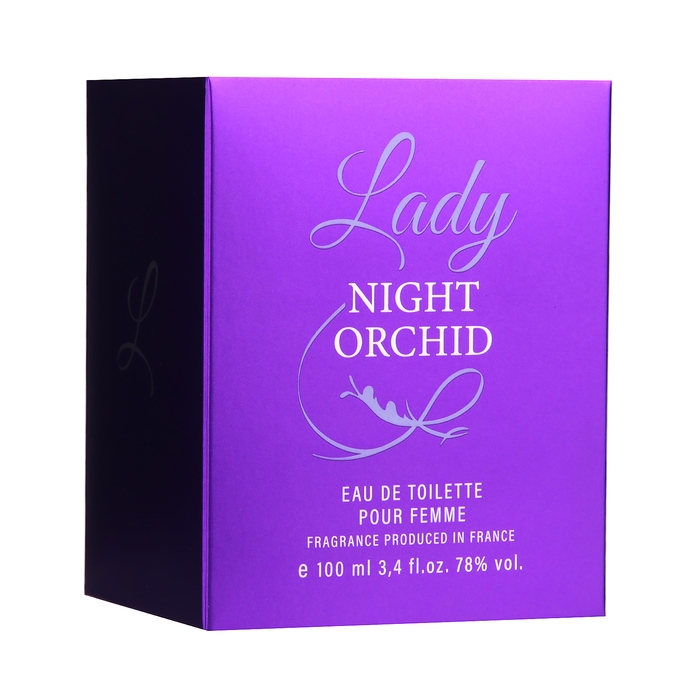 Туалетная вода женская Genty Туалетная вода женская Genty "Lady Night Orchid", 100 мл