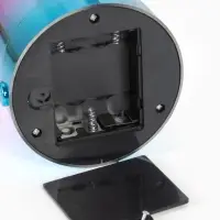 Светильник "Медузы" LED, RGB, USB, 3-5Вт, розово-голубой металлик 9х9х3 см